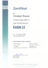 Thumbnail EKON 12 Certificate